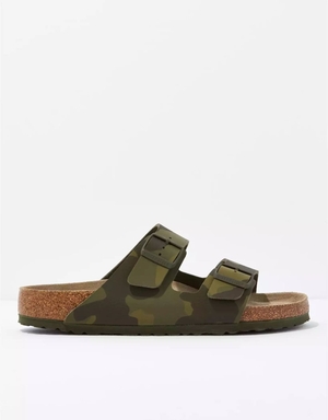 Sandales American Eagle Arizona Soft Footbed Camouflage Vert Homme | OME-47652891